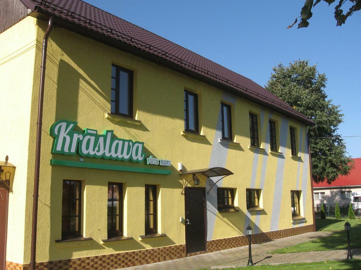 Hotel In Krāslava Exteriör bild
